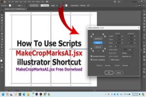 Scripts MakeCropMarksAI.JSX in Illustrator