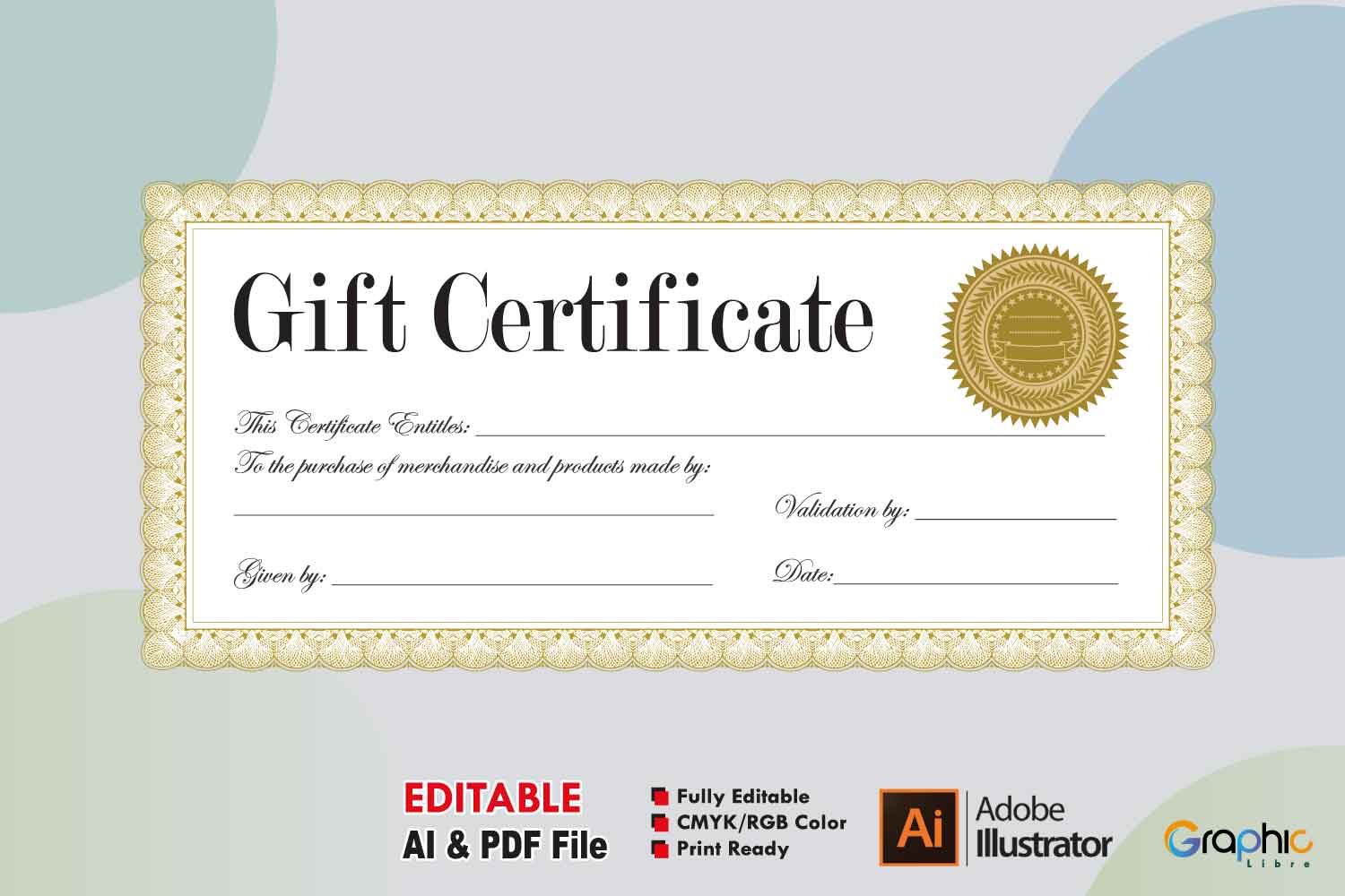 Gift Certificates Vector