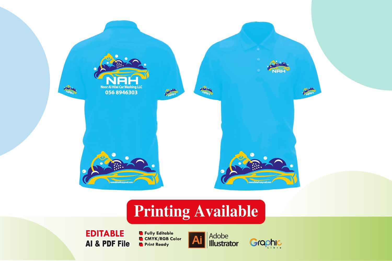 Custom T-Shirts Printing UAE